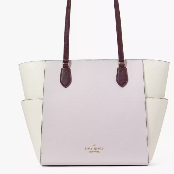 kate spade Handbags - NWT Kate Spade Madison Laptop Tote in Lilac Moon